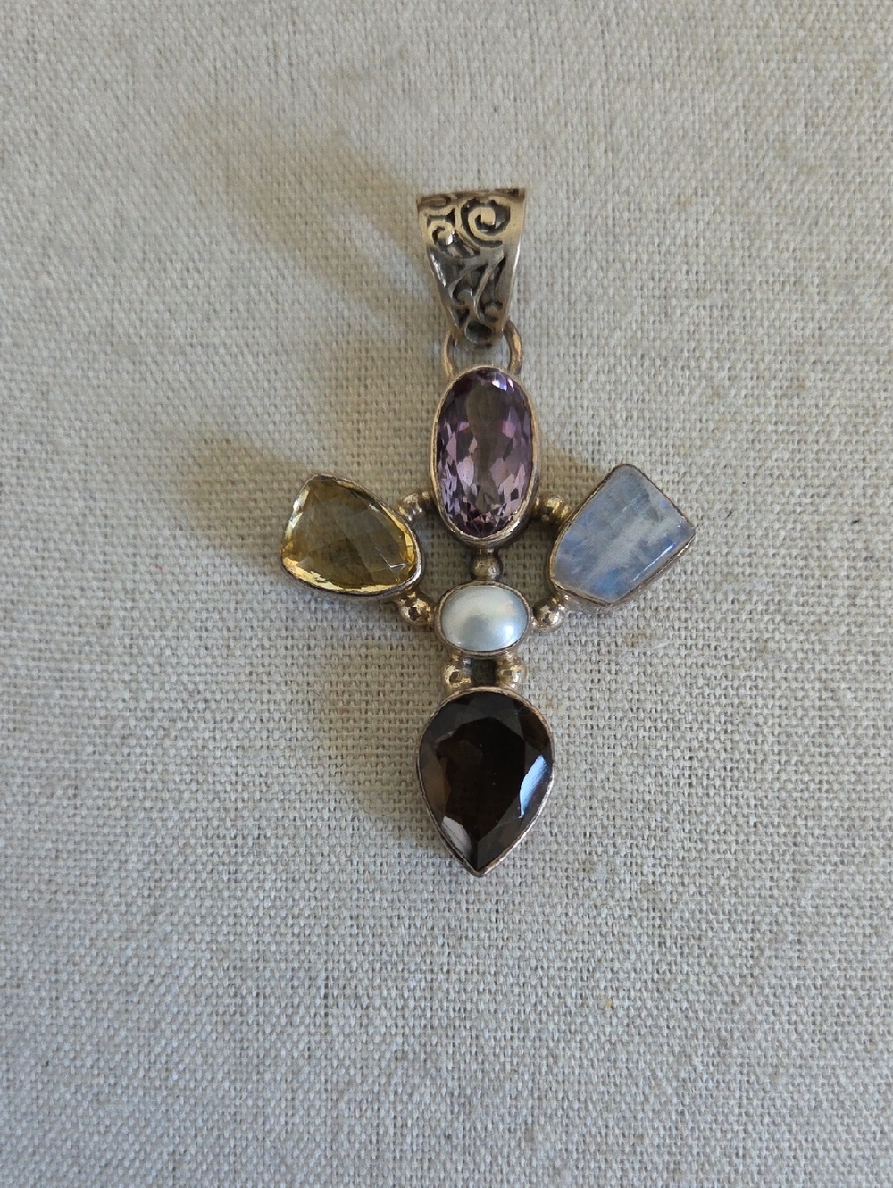 Sterling Silver Spinel Pendant